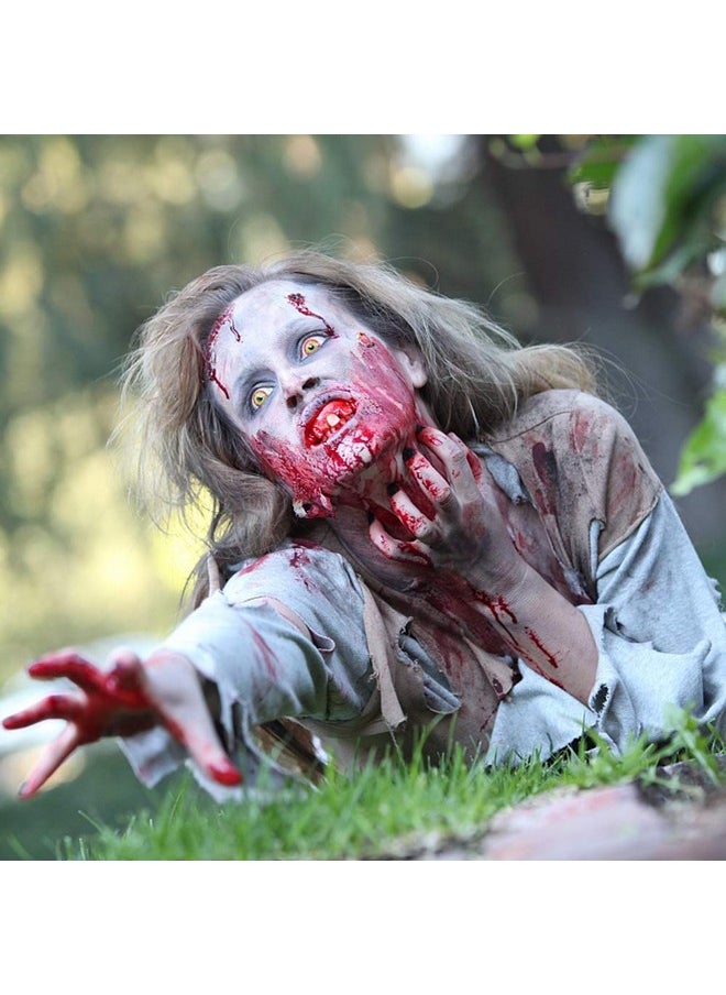 ecofavor - Zombie Makeup Kit Scar Wax Sfx Halloween Makeup Kit Professional Special Effects Makeup Kits For Bruise Zombiesvampires Woundsmonster Cosplay And Theatrical Stage Sfx Makeup Supplies Kit Bulk… - Image 1