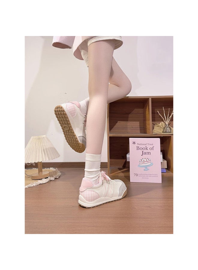 Humanity Renben Lightweight Soft Sole German Training Shoes Women  Spring Autumn New Original Versatile Flat Cute White Shoes Women Trend - Image 4