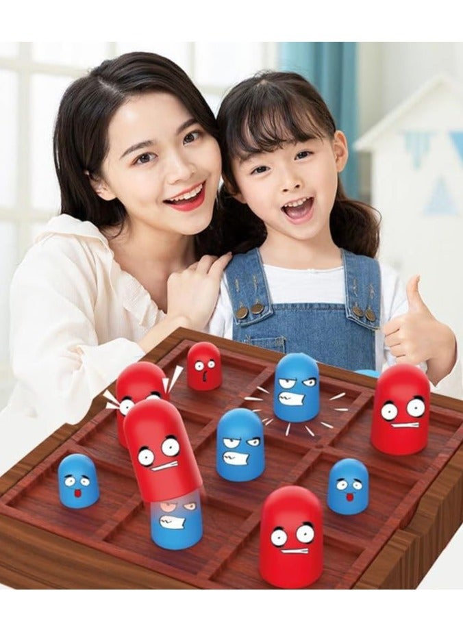 Tic-Tac-Toe Parent-child Early Education and Leisure and Entertainment Family Interactive Board Game，Tic Tac Toe Game Children's Educational Puzzle Game Toys ﻿ - Image 5