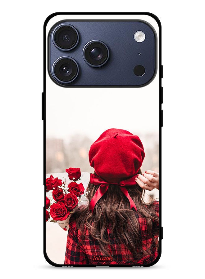 Tolwak Apple iPhone 17 Pro Protective Case Cover Holding Flowers - Image 1