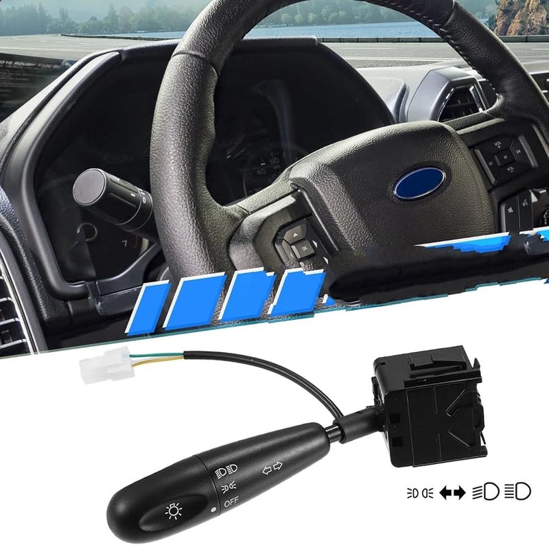 مفتاح إشارة الانعطاف مع مثبت السرعة المتوافق مع شيفروليه سبارك 2000-2004 رقم القطعة 96314332 - Image 4