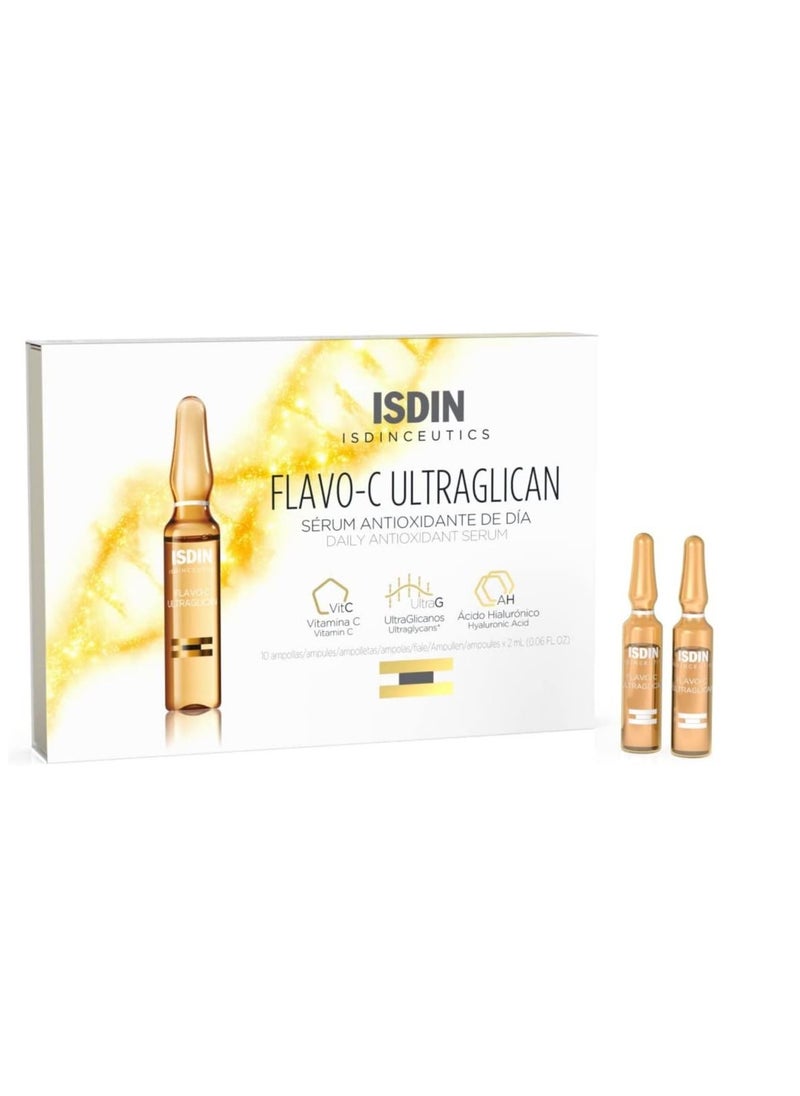 ISDIN - Isdinceutics Flavo-C Ultraglican Antioxidant Day Serum, 0.09299 kg - Image 1