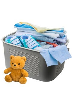 URbazaar 26L Large Laundry Basket bag Dirty Clothes Basket laundry hamper with handles Toys Storage Bucket Durable for Bathroom,Bedroom,Balcony,Bathroom,Living Room  - Image 2