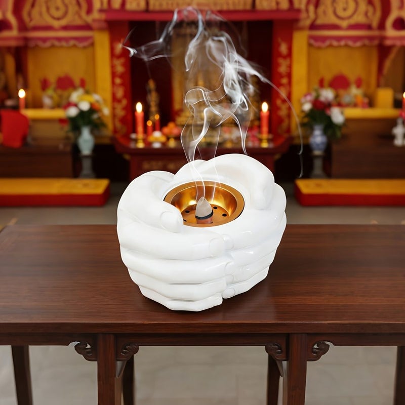 1pc Black Multi Functional Incense Holder Ornament for Home Entryway Wedding Decoration Suitable for Valentine Eid Al Fitr Thanksgiving New Year Mother Father Day - Image 5