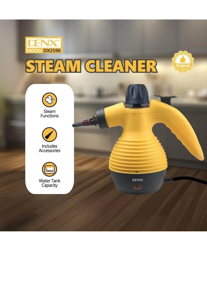 دينكس جهاز تنظيف بالبخار متعدد الاستخدامات Dinex موديل DX2596 – أصفر - Image 1