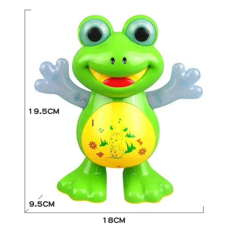 Goyal's Dancing Frog Toy with Music Flashing Lights and Real Dancing Action (Frog) - Image 4