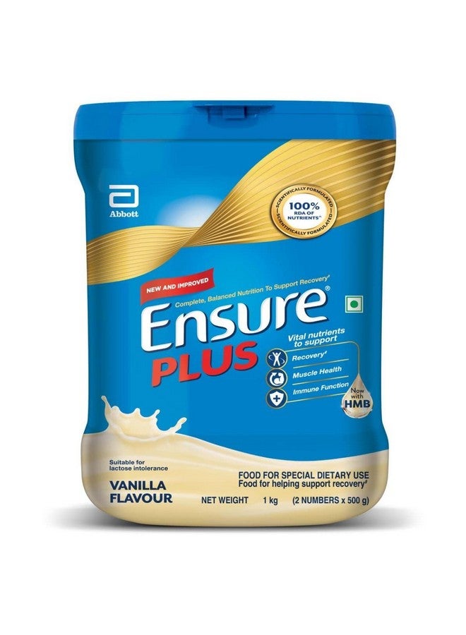 Ensure Plus Powder - 1 Kg (Vanilla), Blue - Image 1