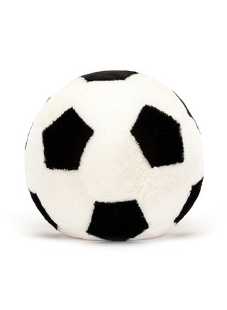 Amuseables Sports Football Plush – Soft Stuffed Toy with Cordy Legs, Cute Valentine’s Gift for Kids & Adults, Collectible Jellycat, 21cm - view 4