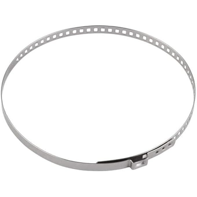 ريحني مجموعة تشكيلة مشبك صندوق CV 10Pcs 12 زوجا من Universa من الفولاذ المقاوم للصدأ صغير وكبير من الفولاذ المقاوم للصدأ قابل للتعديل عالمي، وتركيب عمود قيادة من الفولاذ المقاوم للصدأ وتثبيت صندوق الصندوق لمعظم السيارات - Image 5