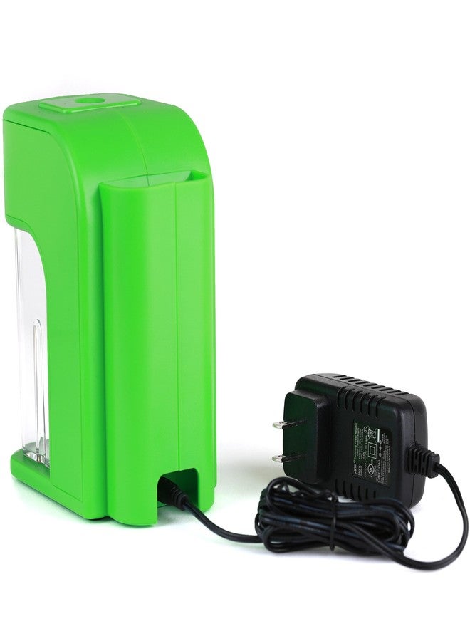 Office Style Electronic Pencil Sharpener with Auto Stop Safety Feature & Large Pencil Holder for Home, Office or Classroom - Green - by Office + Style, A-PS200G - Image 2