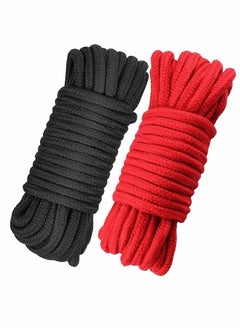Excefore 2 Roll 10M Soft Cotton Rope, Natural Durable Long Cotton Rope for Crafts Wall Hangings Plant Hangers Knotting  - Image 1