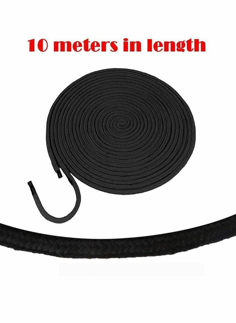 Excefore 2 Roll 10M Soft Cotton Rope, Natural Durable Long Cotton Rope for Crafts Wall Hangings Plant Hangers Knotting  - Image 3