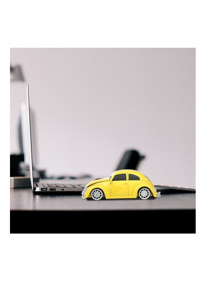 نيبمينينت ماوس لاسلكي بمنفذ USB 11.5سنتيمتر أصفر - Image 3