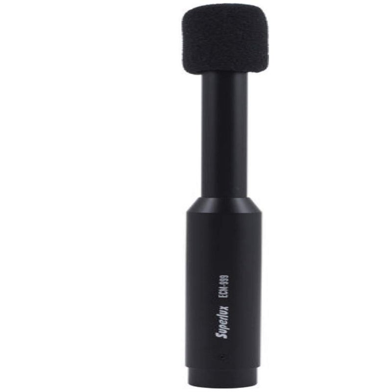 Superlux ECM999 Measurement Microphone, Omnidirectional Condenser Mic - Precision for Room Calibration, Audio Testing & Sound Analysis. Compatible with RTA Systems, Studio Recording (20Hz-20kHz, Â±2dB) - Image 2