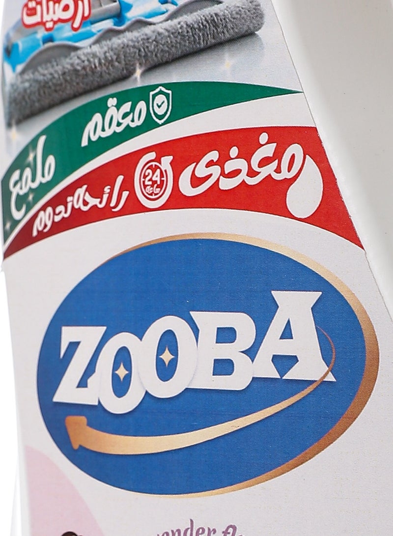 زوبا 2 لتر منظف ومعقم طبيعي للأرضيات - لافندر - Image 3