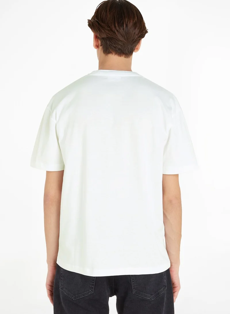 CALVIN KLEIN Logo Crew Neck T-Shirt