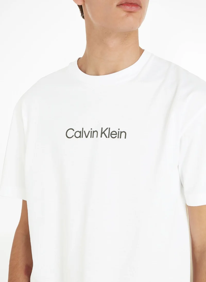 CALVIN KLEIN Logo Crew Neck T-Shirt