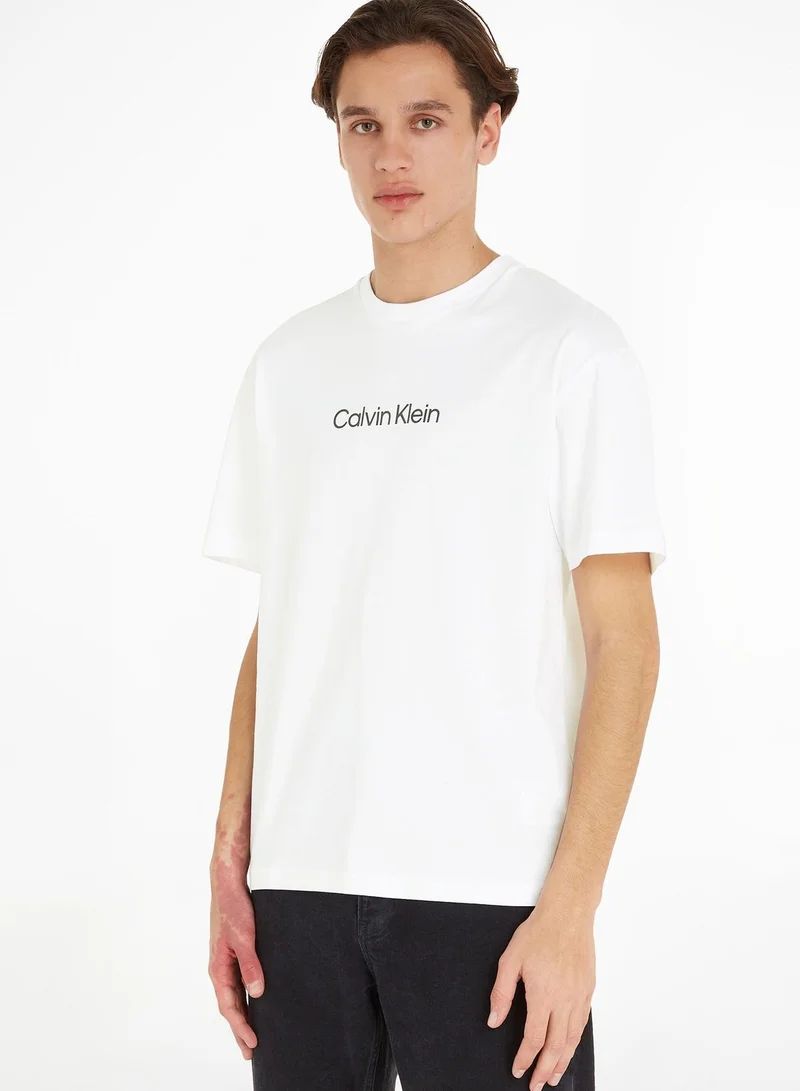 CALVIN KLEIN Logo Crew Neck T-Shirt