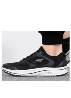 SKECHERS Go Run Men’s Lightweight Running Shoes – Breathable & Shock Absorption (Black)  - Image 3