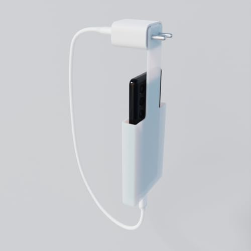 Jinka Mobile Holder/Mobile Stand for Holding Your Phone While Charging, Suitable for All Android Phones. Virgin Silicone Rubber. White Color. Not Suitable for Loose Sockets (for Android Phones) - Image 3