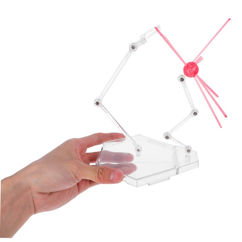 Poseable Action Figure Display Stand Base For Doll Model Collectors Rack - Image 4