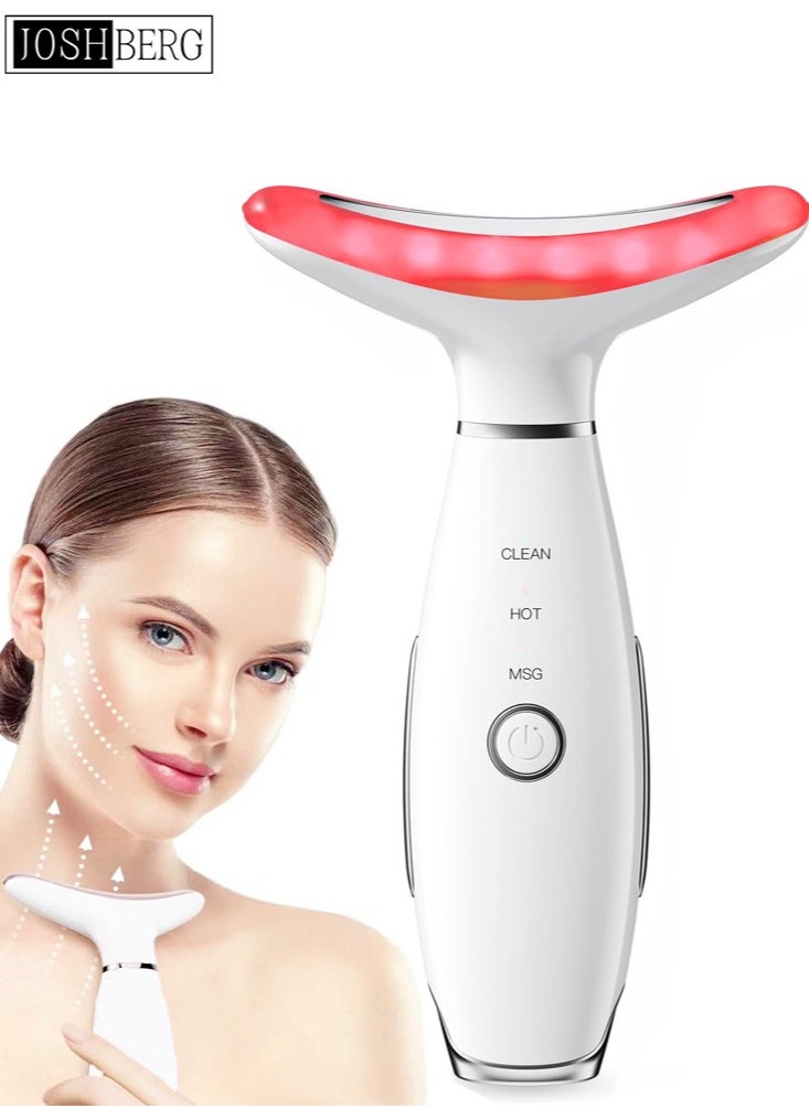 Neck Face Massager, Firming Wrinkle Removal Device, Neck Face Lifting Tighten Massager, Face Sculpting Tool for Skin Care, Improve,Firm,Tightening and Smooth 