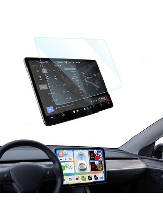 واقي شاشة من الزجاج المقوى 9H لسيارة Tesla Model 3 (2024)، شاشة حماية للتحكم المركزي تعمل باللمس مقاس 15.4 بوصة، ملحقات الزجاج المقوى لأنظمة الملاحة بالسيارة - pzsku/Z45B523144C8A0D208954Z/45/_/1722074607/e58cdbd4-22e9-4ed6-9287-eec4c1108895