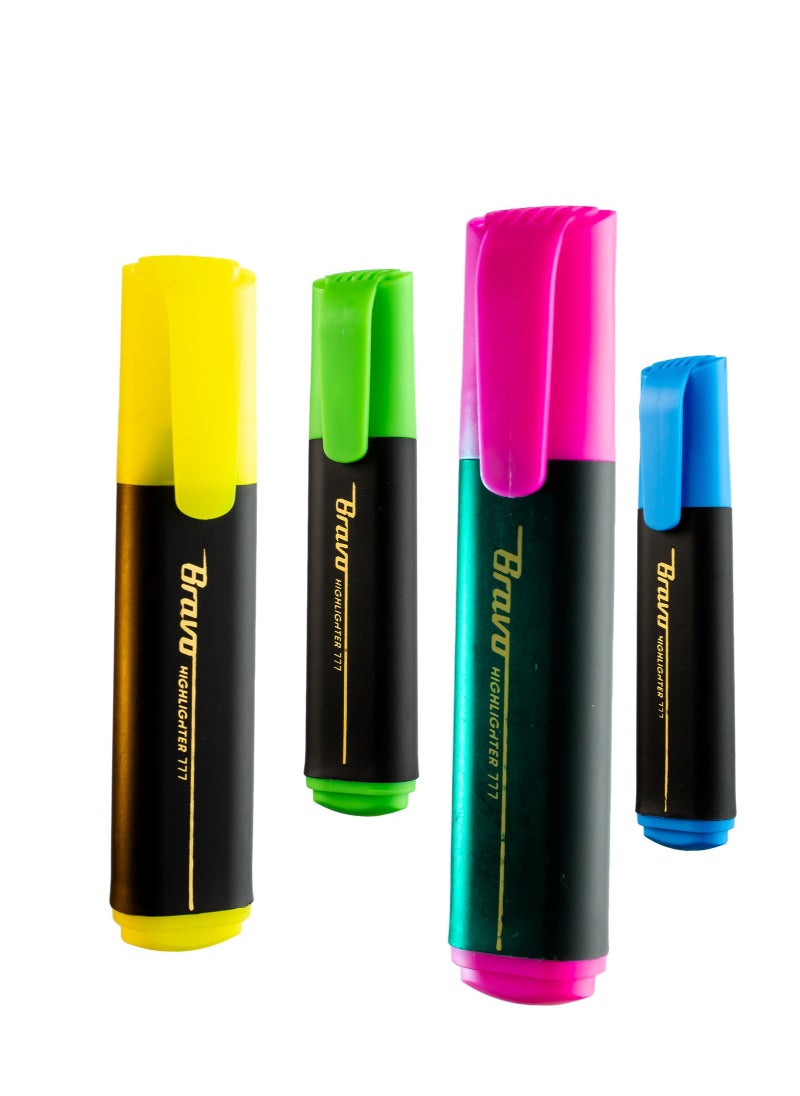 Bravo Bravo Highlighter Pens set of 4 pens  - Image 2