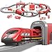 Wdmiya Train Set for Toddlers 92 Pcs Train Toys for Kids Ages 28 Electric Trains Sets with Tracks Magnetic Connection Battery Operated Trains Birthday Gift for 2 3 4 5 6 7 Years Old - Image 2