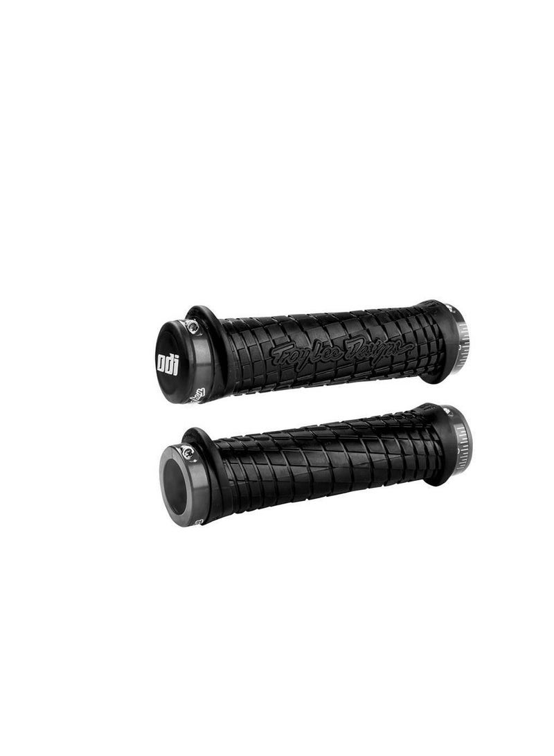 Riva ODI/Troy Lee Lock-on PWC Grips 130MM -Black - Image 1