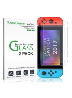 Tempered Glass Screen Protector For Nintendo Switch 2017 (2 Pack)