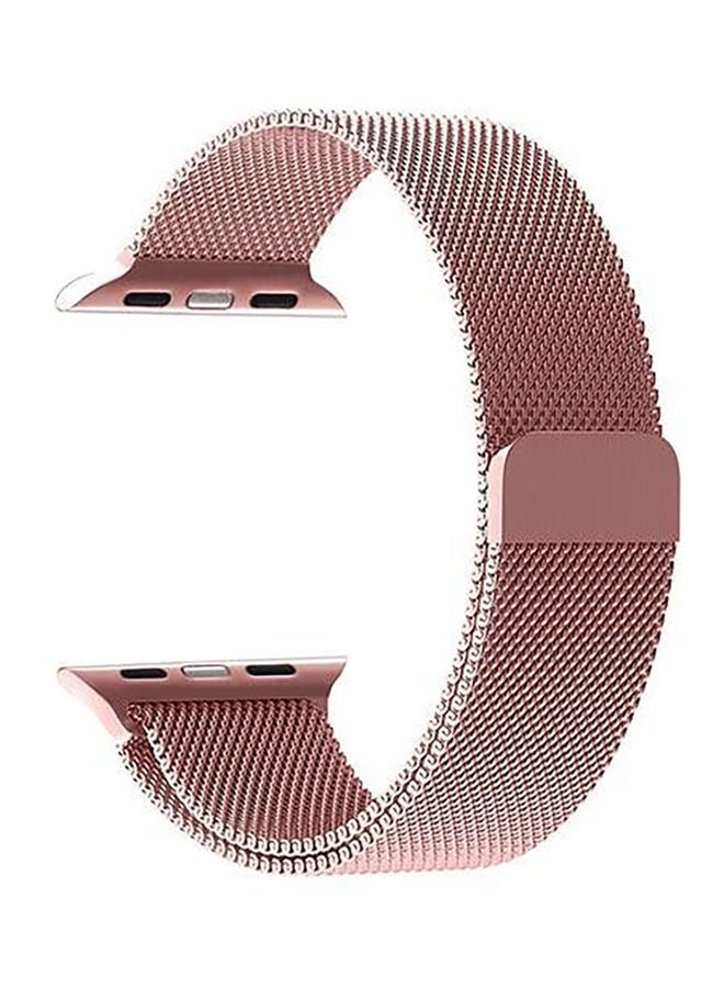 NIBEMINENT Magnetic Loop Replacement Band For Apple iWatch 38mm Rose Gold - Image 1