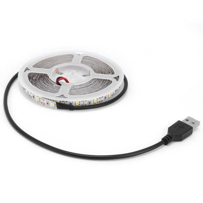 Led Light Strip: 2835 Lamp Beads, Eye‑Protective, Eco‑Friendly Material, Strong Adhesive, USB Powered - Ambient Lighting for Bedroom, Kitchen, Car, Home Decoration & DIY Use - Image 2