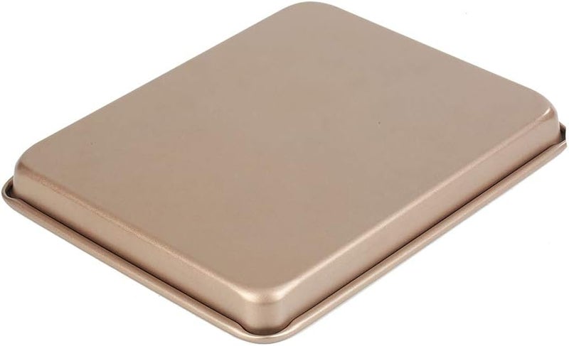 Walooza 11 Inch Baking Sheets Pan Nonstick Set of 2, Cookie Sheet Replacement Toaster Oven Tray，Deep Size 1 inch Bakeware, Non Toxic & Heavy Duty & Easy Clean - Image 3