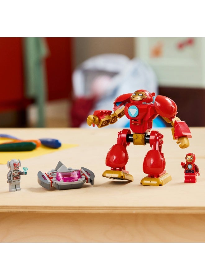 LEGO مجموعة بناء LEGO Marvel آيرون مان وأصدقائه الرائعين ألتراون ضد آيرون مان 11209 (204 قطعة) - Image 5