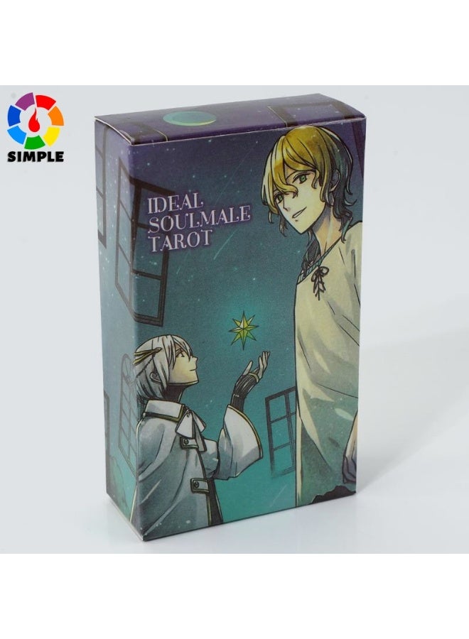 NIBEMINENT Ideal Soul Male Tarot Card 78-Card Game Set - Image 1