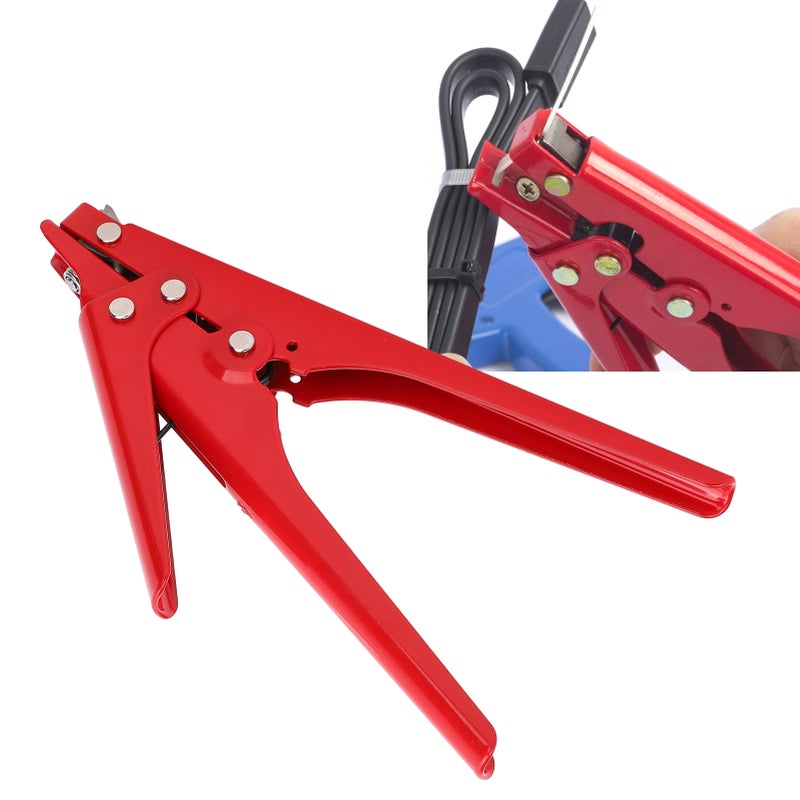 Nylon Cable Tie Gun Portable Wire Pliers Hand Tool HS-519 for Fast Bundling Cutting - Image 3
