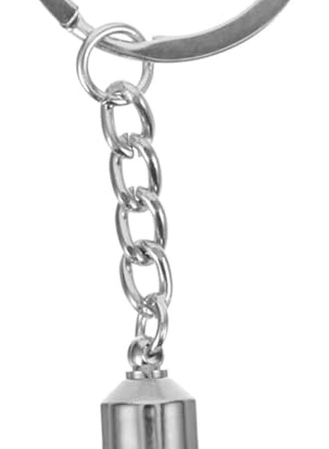 Glass Vial Keychain Wishing Bottle Pendant for Wedding Party Decor Women - Image 1