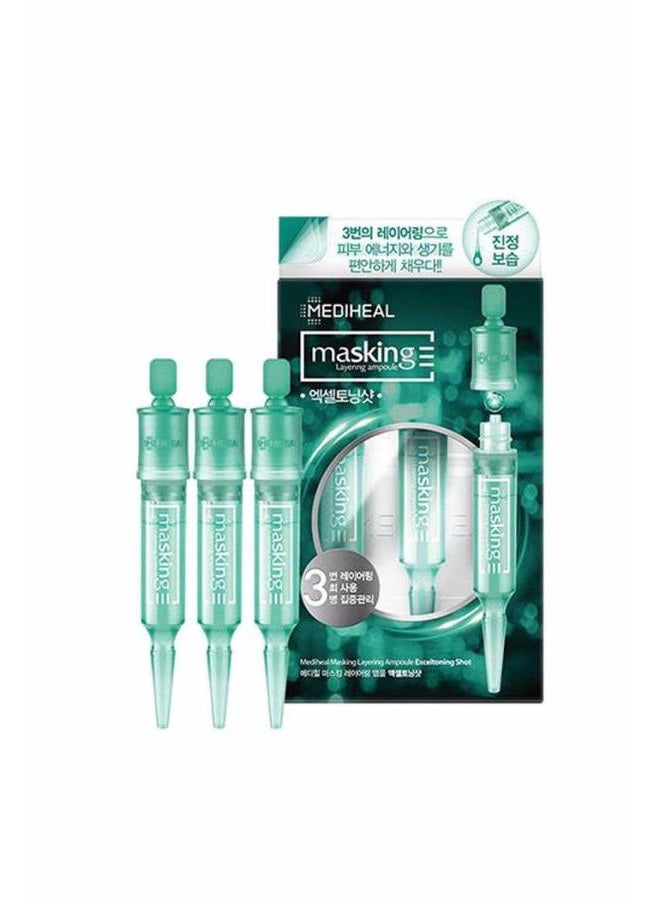 MEDIHEAL أمبولات إكسيلتونينغ لطبقة القناع، 3 أمبولات - Image 1