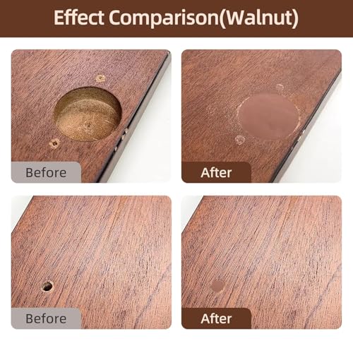 Boncart 32oz Wood Filler Putty Walnut Paintable Furniture Repair Kit for Quickly Fixing Broken and Defective Wooden Items MQNZ09 - Image 3