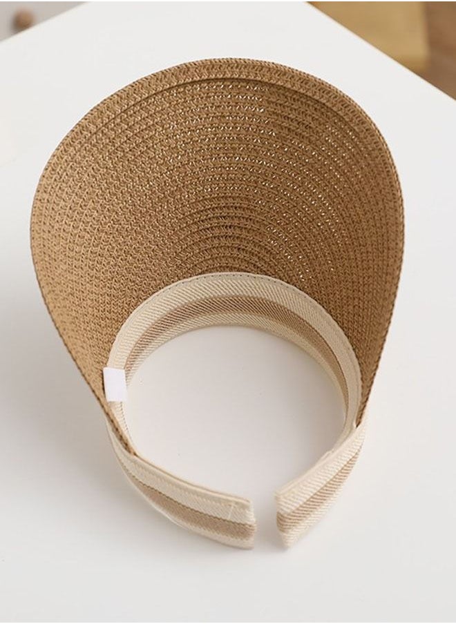 Generic - Children's Sun Hat Cartoon Empty Top Sunshade and Sunscreen Hat - Image 1