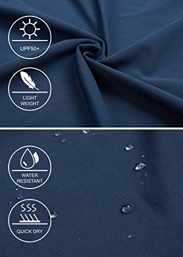Libin Men's Lightweight Joggers Quick Dry Cargo Hiking Pants Track Running Workout Athletic Travel Golf Casual Outdoor, Navy S - Image 4