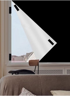 RATSAW Portable Blackout Curtains With Self  Adhesive Fasteners For Bedroom Nursery and Attic Blackout Curtains Length 130 cm Width 145 cm  - Image 3