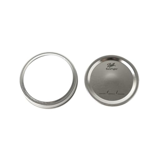 Ball - 16oz Wide Mouth Jars with Lids & Bands 12 Pack Jars, Large Glass Mason Jar for Food Storage with airtight Lid, 0.125 Gallon Glass Jar with Lid and Bands, Set of 12 - Image 4