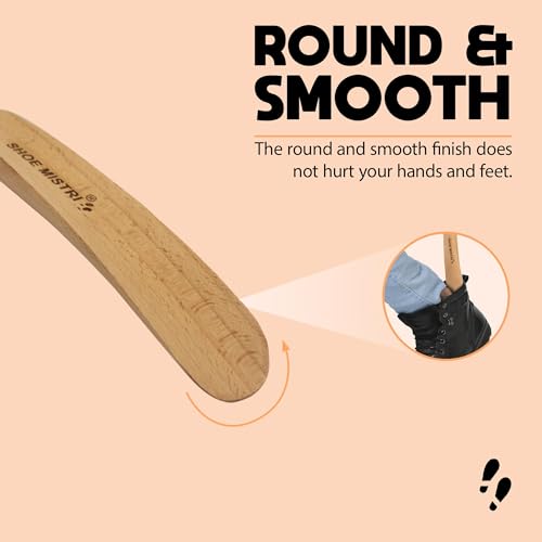 Shoe mistri Premium Shoehorn for Seniors, & Adults – Long-Handled, Durable Shoe Helper Tool for Easy Shoe Wearing Stick – Lightweight & Ergonomic Design - Image 4