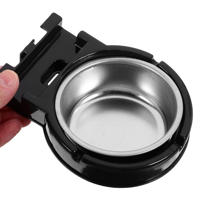 حاوية سجائر معلقة على الحائط من الفولاذ المقاوم للصدأ، حاوية معدنية سوداء للاستخدام التجاري - Image 5