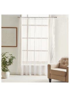 Mia 2-Piece Sheer Curtain Set - 135x240 cm