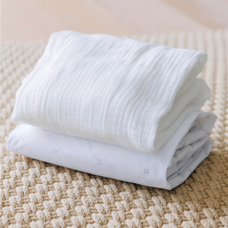 UPPAbaby Mattress Cover for Remi Playard/Soft and Comfortable/Machine Washable/Waterproof - Image 5