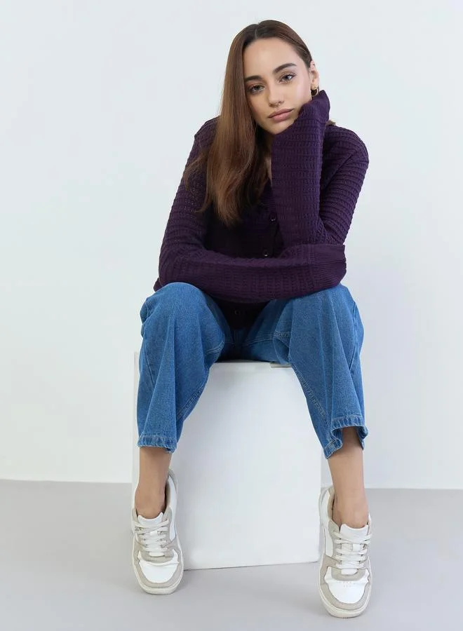 Styli Styli Women High Rise Faded Wide Leg Jeans