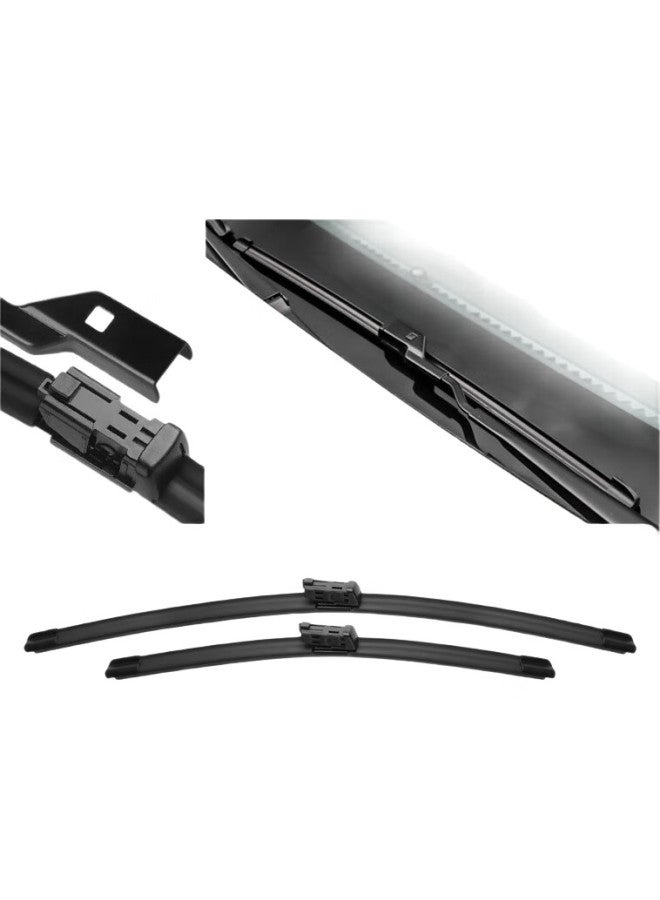 meisim Modern Elantra Windshield Wipers For Models, 7Th Generation New Rubber Strip 7 Car Wipers 24/18 1 Pair - Image 1